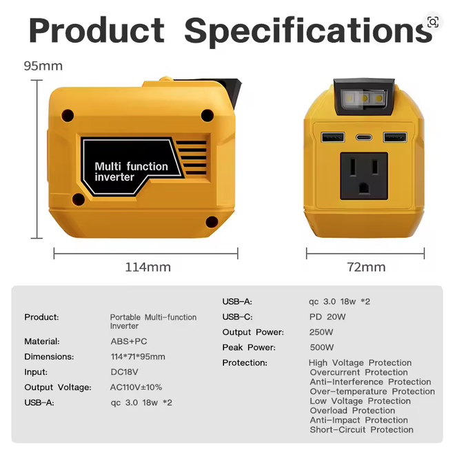 Multi-Function Portable Power Station